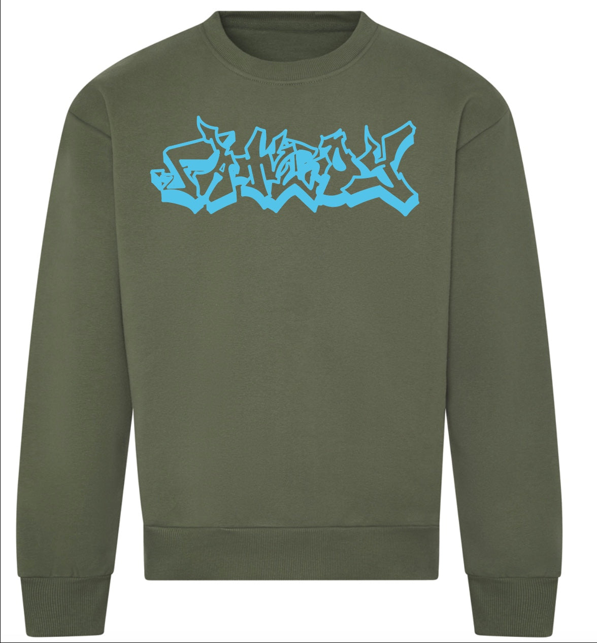 EARTHY GREEN EMBROIDERED JUMPER