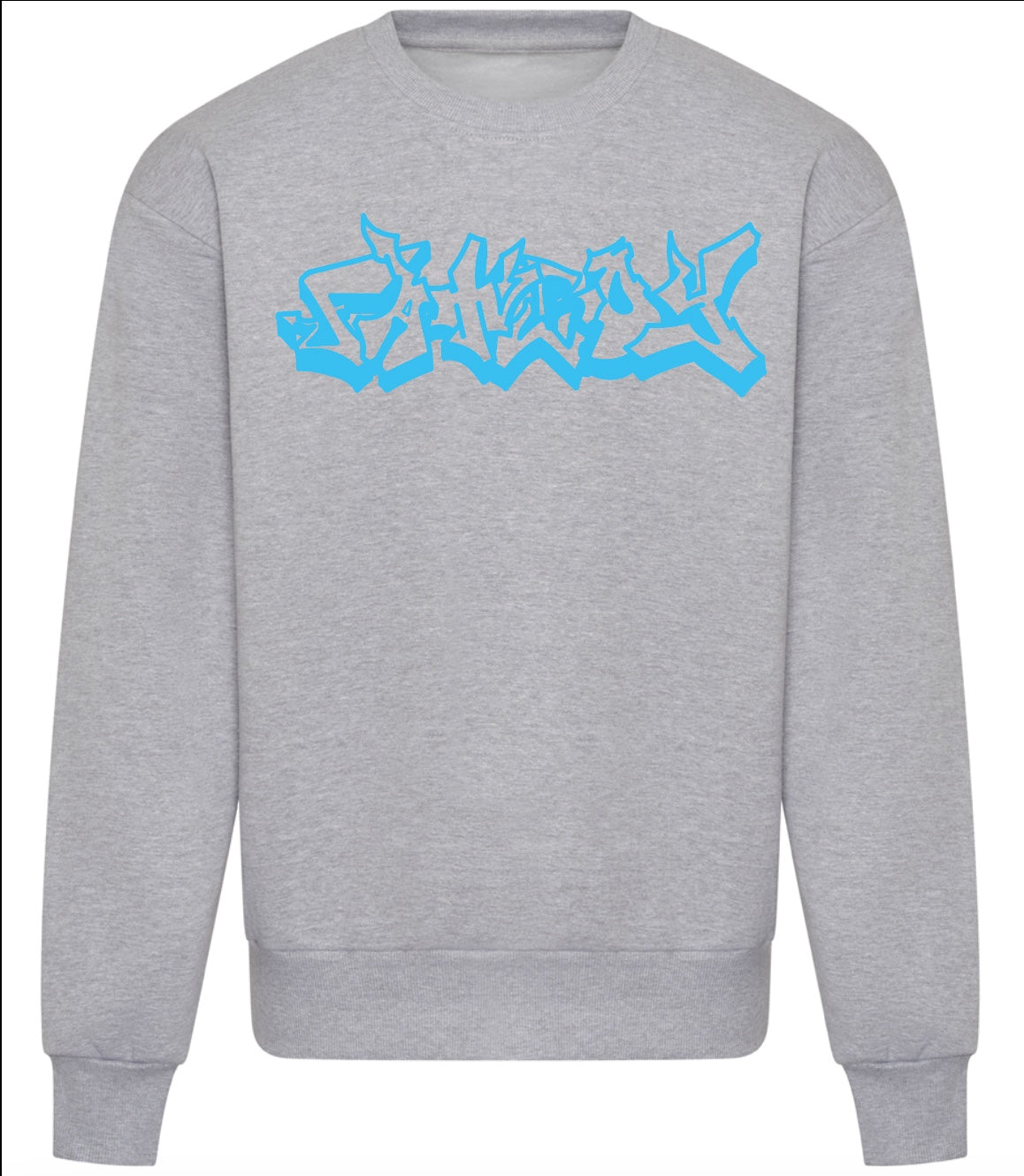 HEATHER GREY EMBROIDERED JUMPER (Copy)