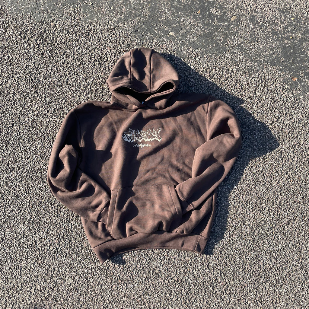 FATBOY BROWN + CREAM HOODIE