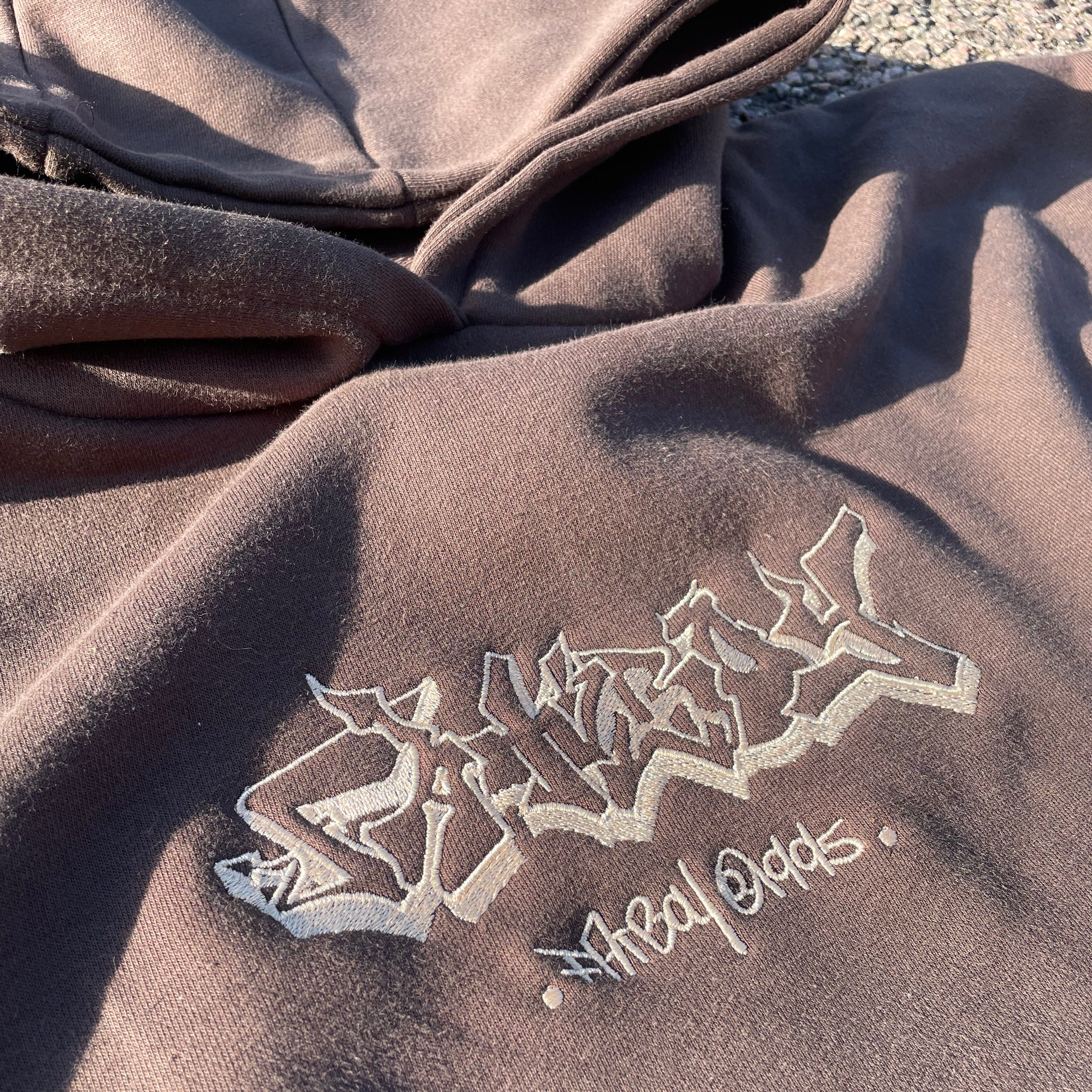 FATBOY BROWN + CREAM HOODIE